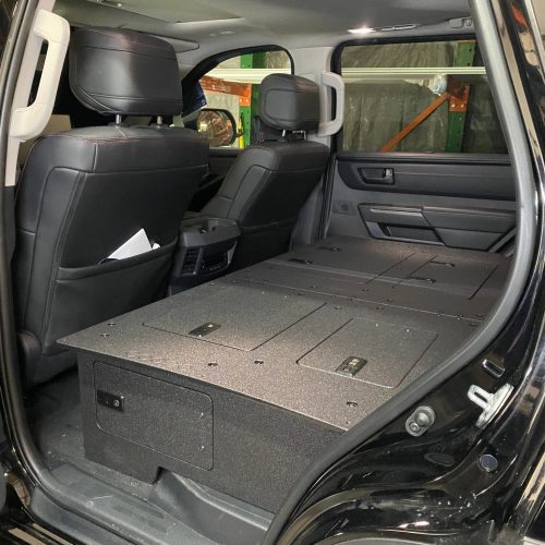 toyota sequoia 2023 present 3rd gen explore series seat delete plate system second row with captains chairs 789636