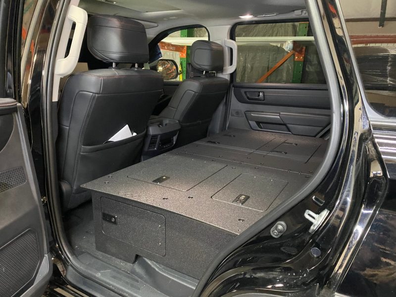 toyota sequoia 2023 present 3rd gen explore series seat delete plate system second row with captains chairs 789636