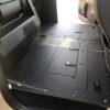 Goose Gear Toyota Tacoma 2005-Present 2nd and 3rd Gen. Double Cab - Second Row Seat Delete Plate System keeping Factory Back Wall