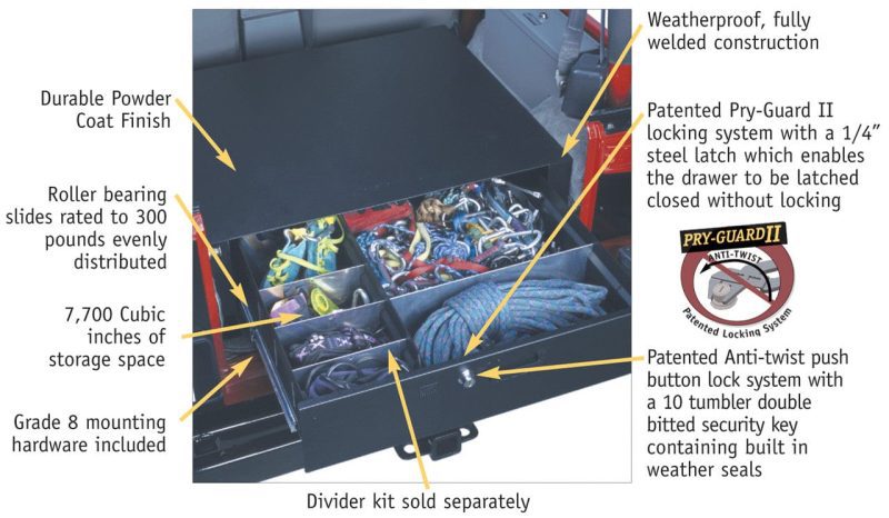 tuffy security products drawers mid size suv cargo drawer tuffy security 40686021247189