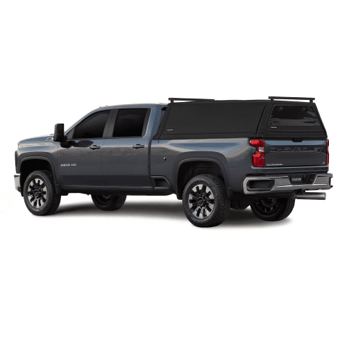 wildtop soft camper shell front rear windows chevrolet silverado 1500 2020 current black wildtop soft top for chevrolet silverado gmc sierra 2020 current 1500 standard bed 82 2 in 42363955085525