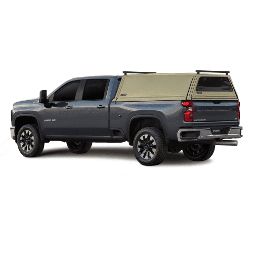 wildtop soft camper shell front rear windows chevrolet silverado 1500 2020 current tan wildtop soft top for chevrolet silverado gmc sierra 2020 current 1500 standard bed 82 2 in 42363955347669