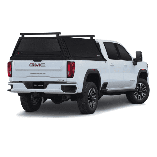 wildtop soft camper shell front rear windows gmc sierra 1500 2020 current black wildtop soft top for chevrolet silverado gmc sierra 2020 current 1500 standard bed 82 2 in 42363955151061