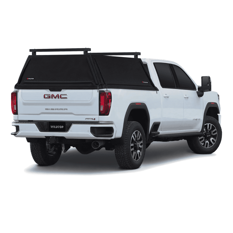 wildtop soft camper shell no windows gmc sierra 1500 2020 current black wildtop soft top for chevrolet silverado gmc sierra 2020 current 1500 standard bed 82 2 in 42363955118293