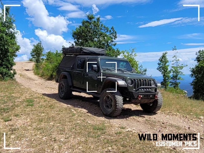 wildtop soft camper shell wildtop jeep gladiator bed cap 2020 current 5ft 60 3 in 42363939291349