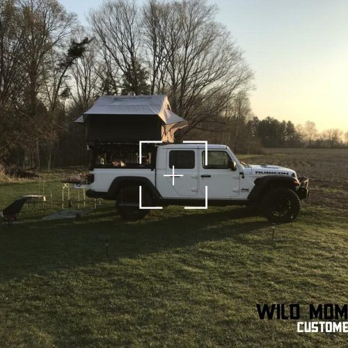 wildtop soft camper shell wildtop jeep gladiator bed cap 2020 current 5ft 60 3 in 42363939389653